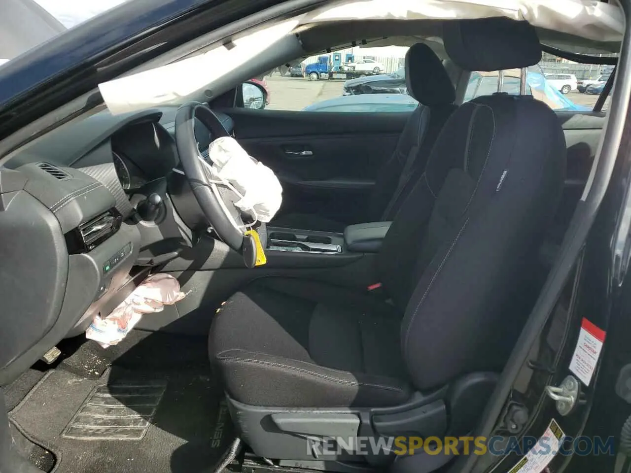 7 fotografías del automóvil dañado 3N1AB8CV1LY228350 NISSAN SENTRA 2020