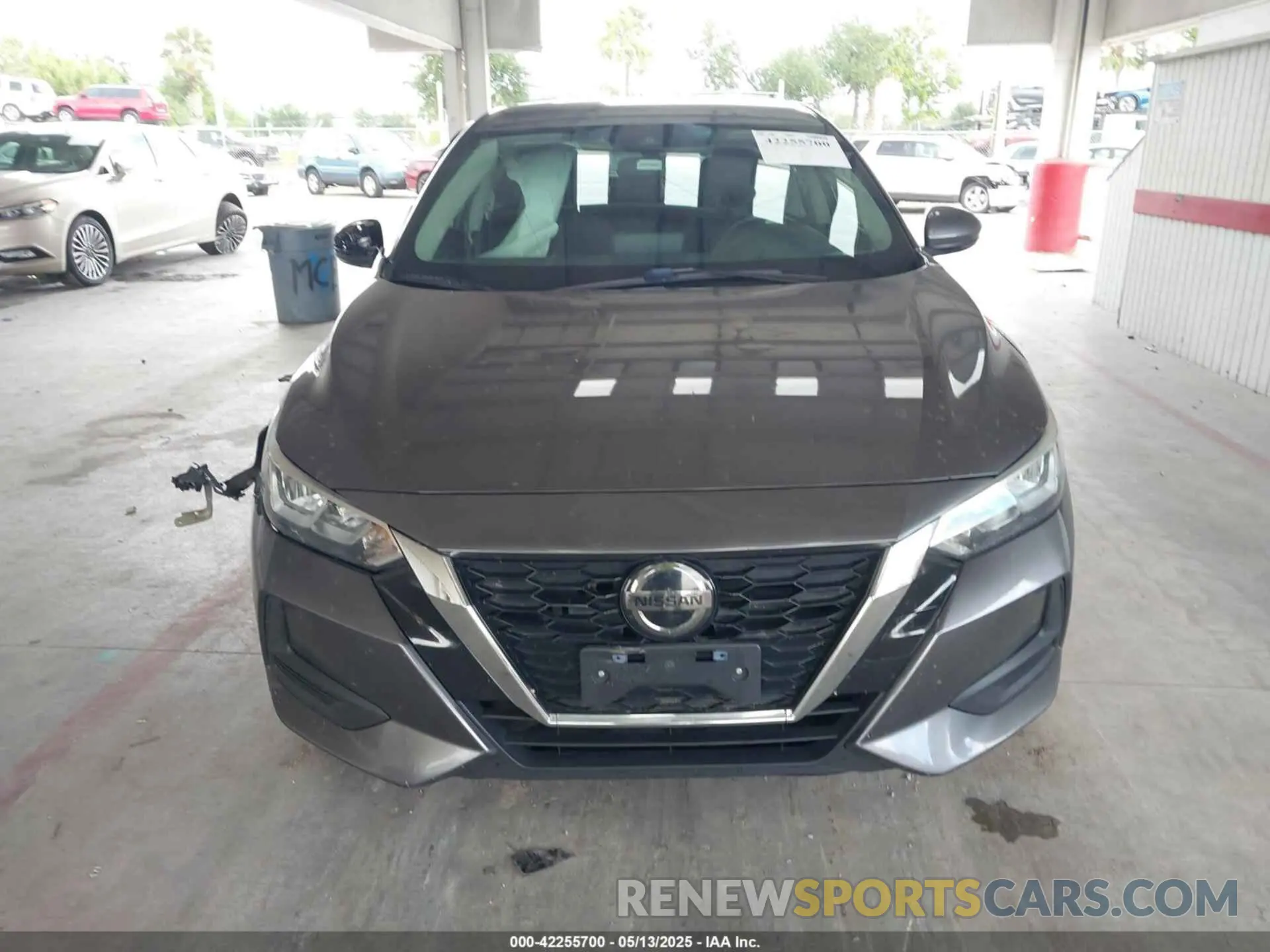 12 fotografías del automóvil dañado 3N1AB8CV1LY235475 NISSAN SENTRA 2020