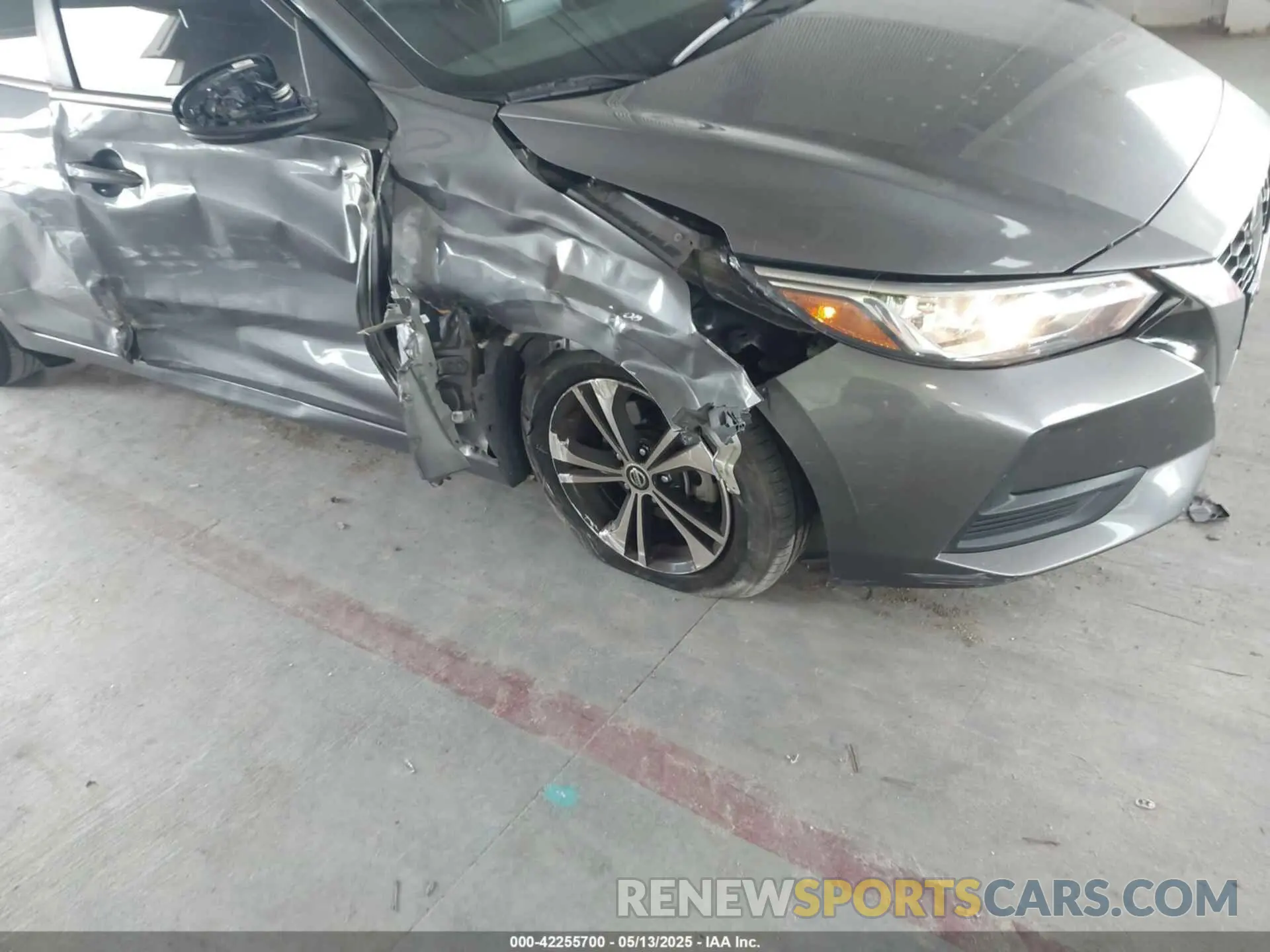 6 fotografías del automóvil dañado 3N1AB8CV1LY235475 NISSAN SENTRA 2020
