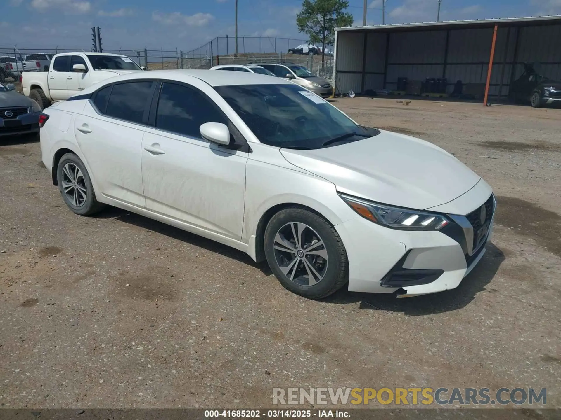 1 fotografías del automóvil dañado 3N1AB8CV1LY243656 NISSAN SENTRA 2020