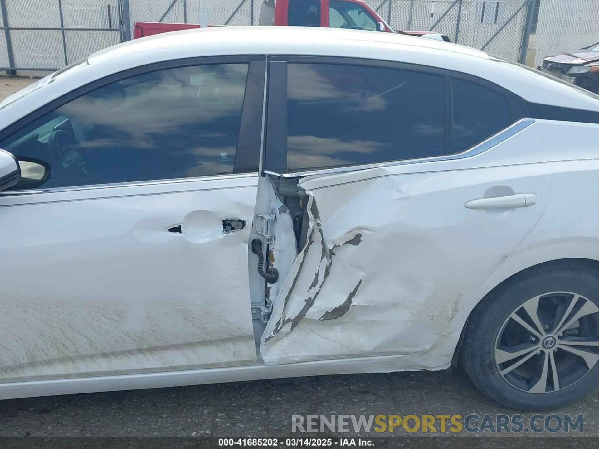 6 fotografías del automóvil dañado 3N1AB8CV1LY243656 NISSAN SENTRA 2020