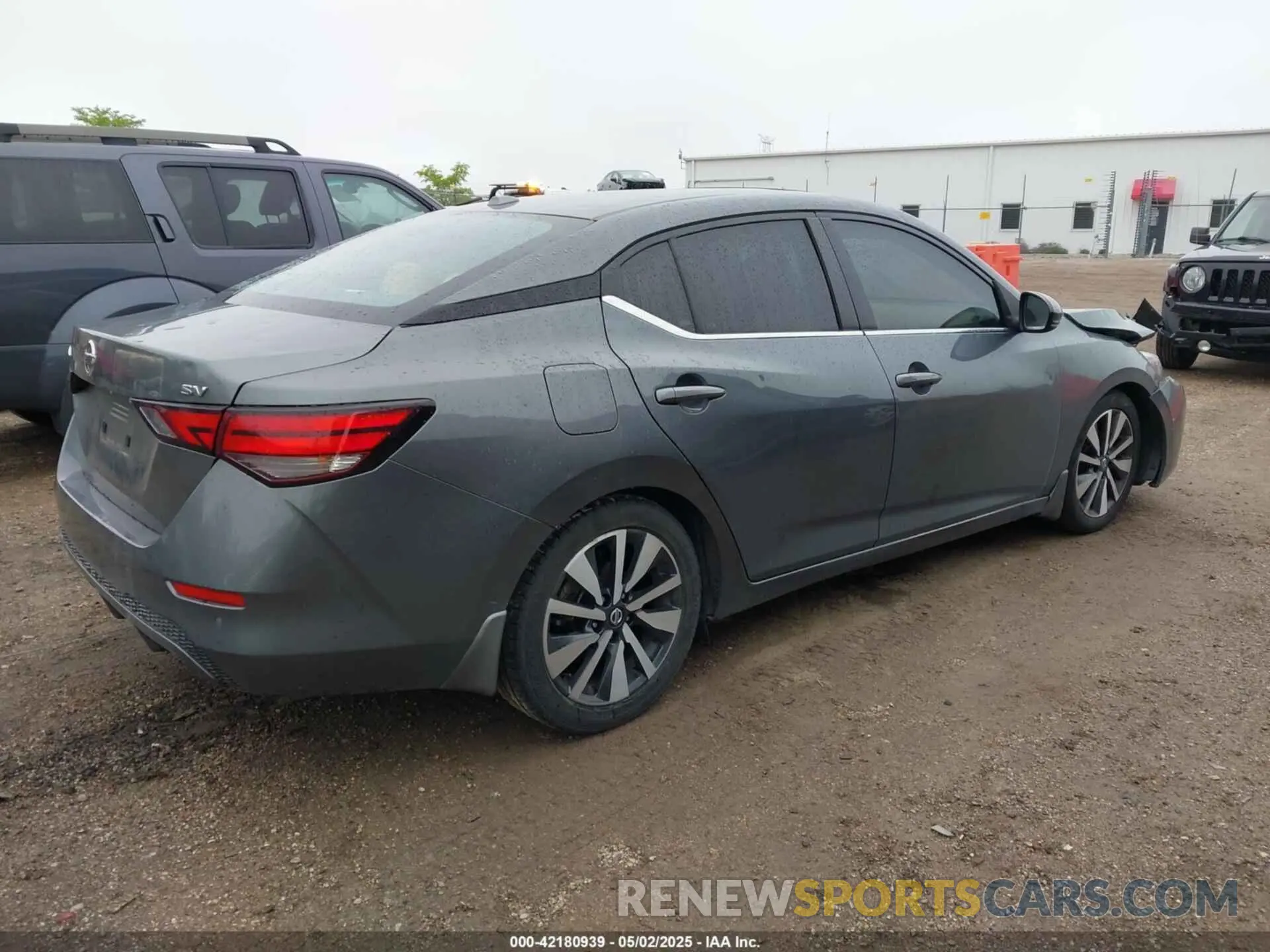 4 fotografías del automóvil dañado 3N1AB8CV1LY244998 NISSAN SENTRA 2020