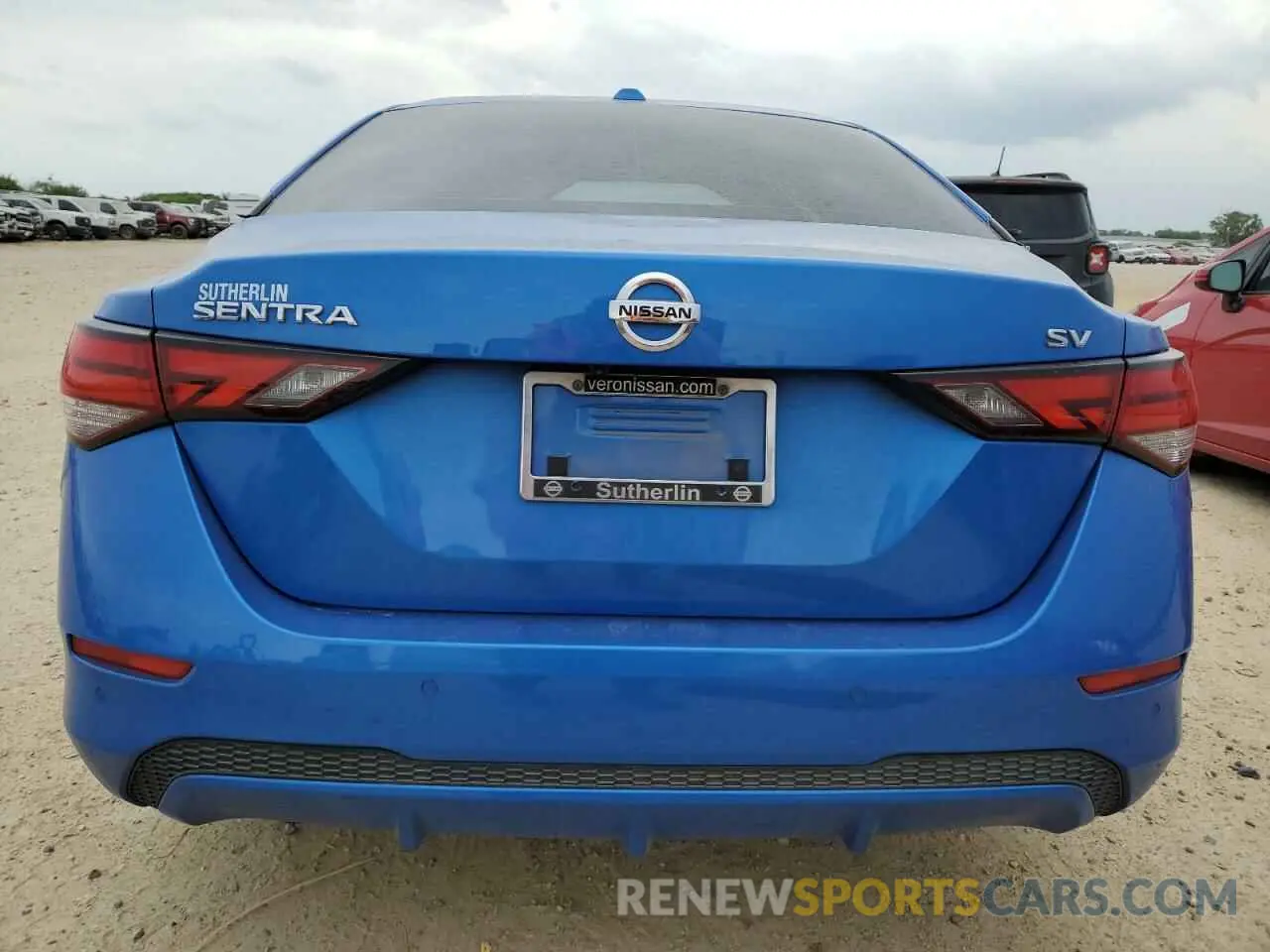 6 fotografías del automóvil dañado 3N1AB8CV1LY265026 NISSAN SENTRA 2020
