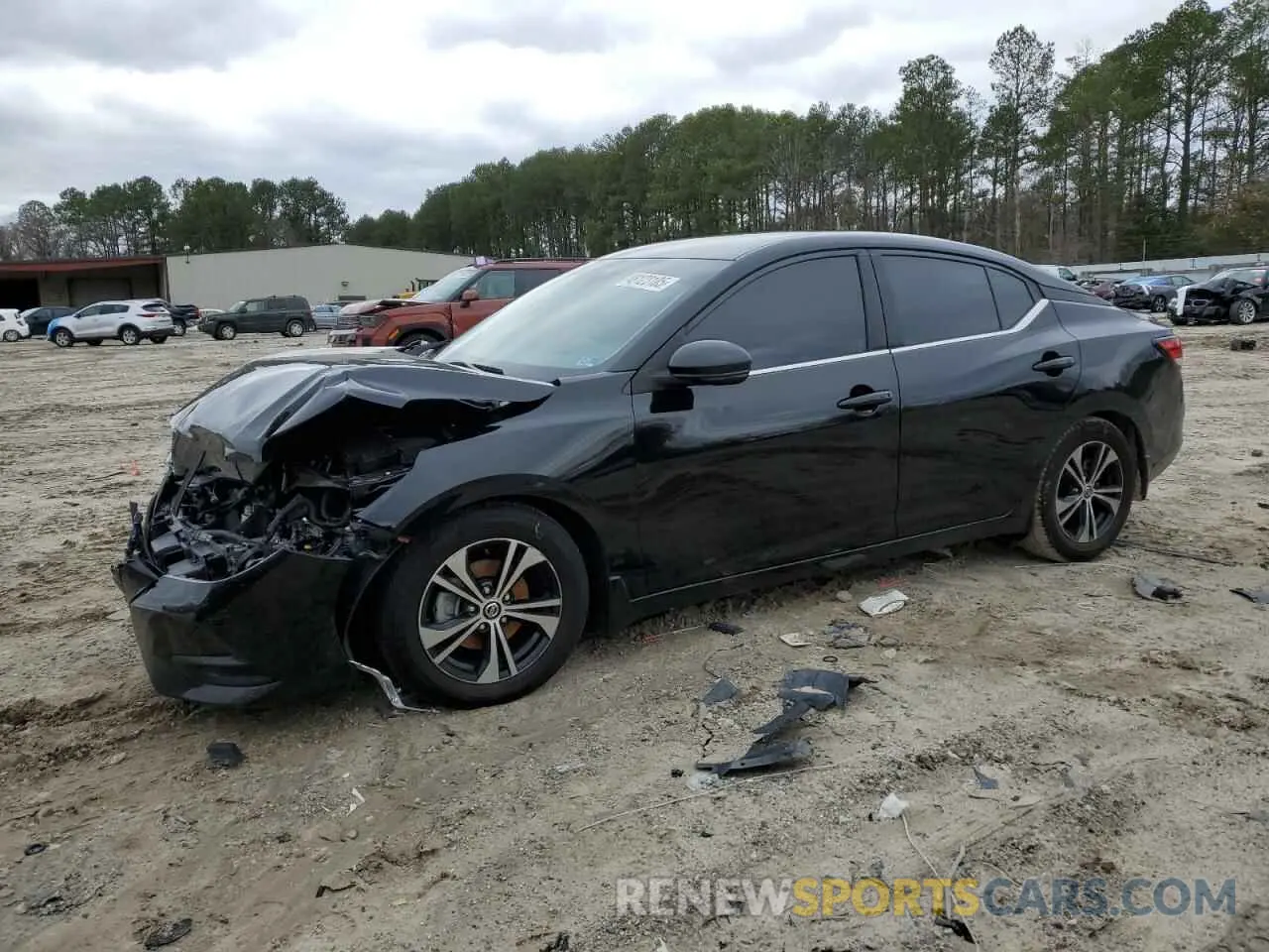 1 fotografías del automóvil dañado 3N1AB8CV1LY267083 NISSAN SENTRA 2020