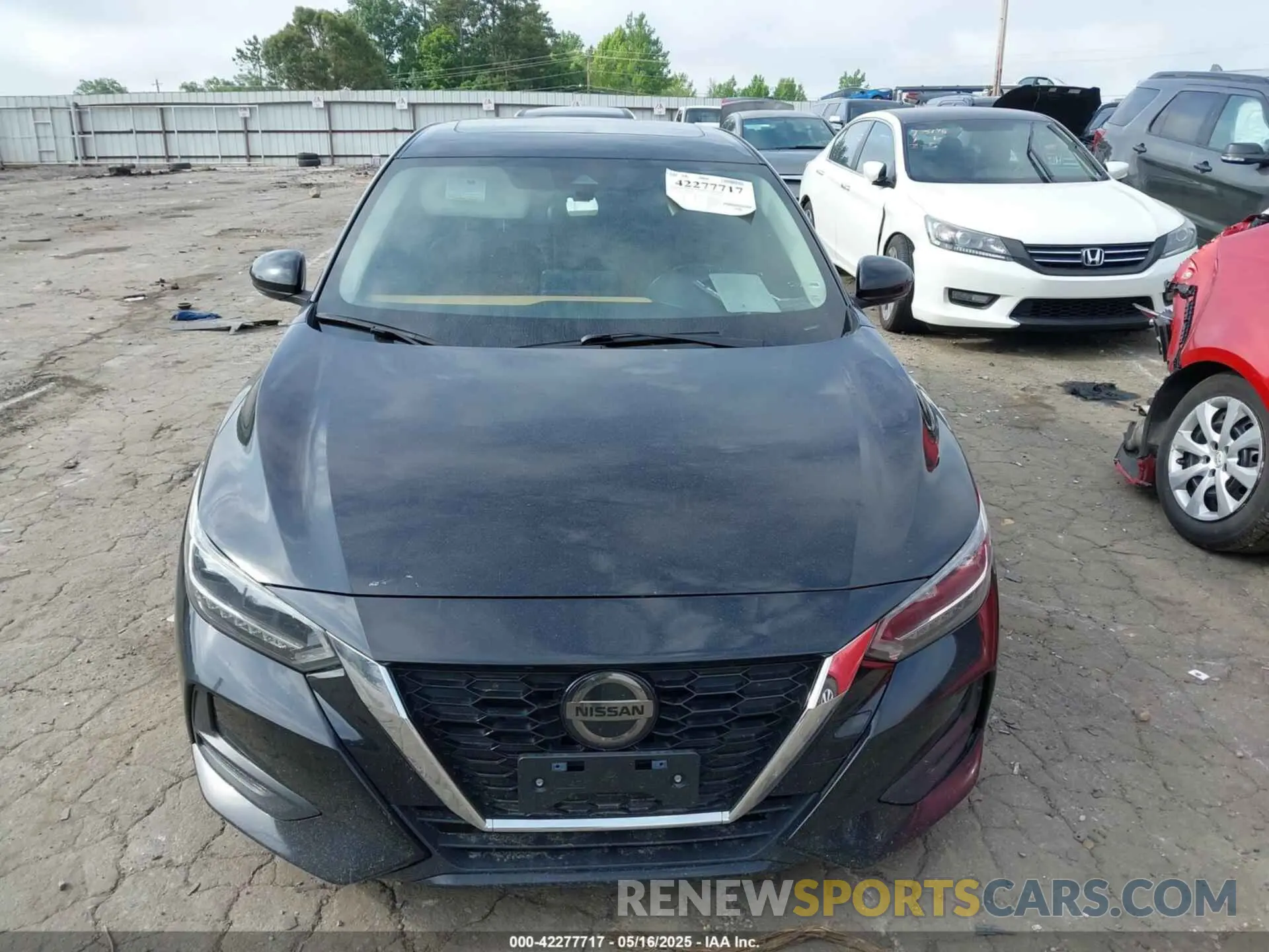 6 fotografías del automóvil dañado 3N1AB8CV1LY283106 NISSAN SENTRA 2020