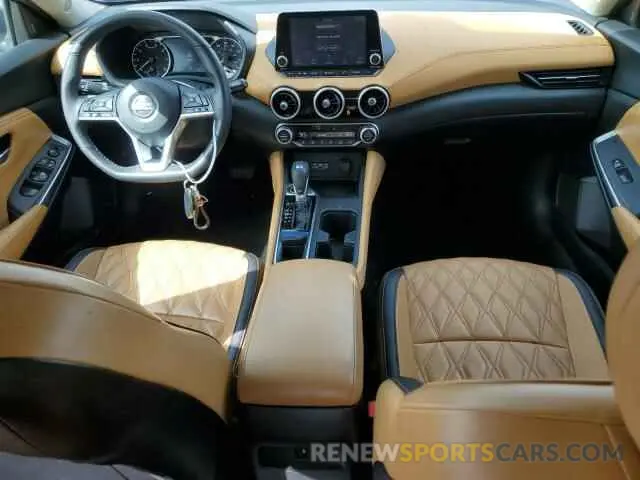 8 fotografías del automóvil dañado 3N1AB8CV1LY286040 NISSAN SENTRA 2020