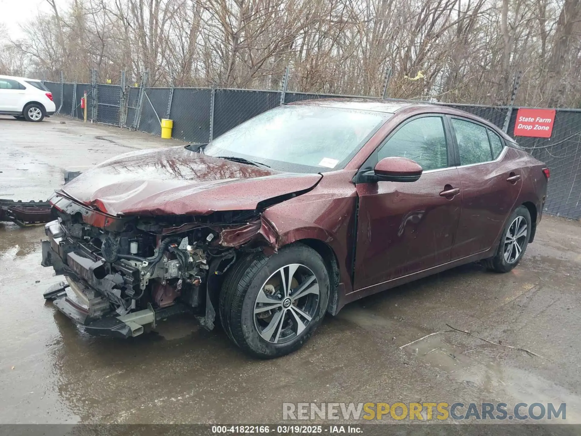 15 fotografías del automóvil dañado 3N1AB8CV1LY297071 NISSAN SENTRA 2020