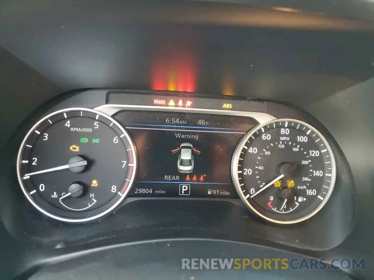 9 fotografías del automóvil dañado 3N1AB8CV1LY300342 NISSAN SENTRA 2020