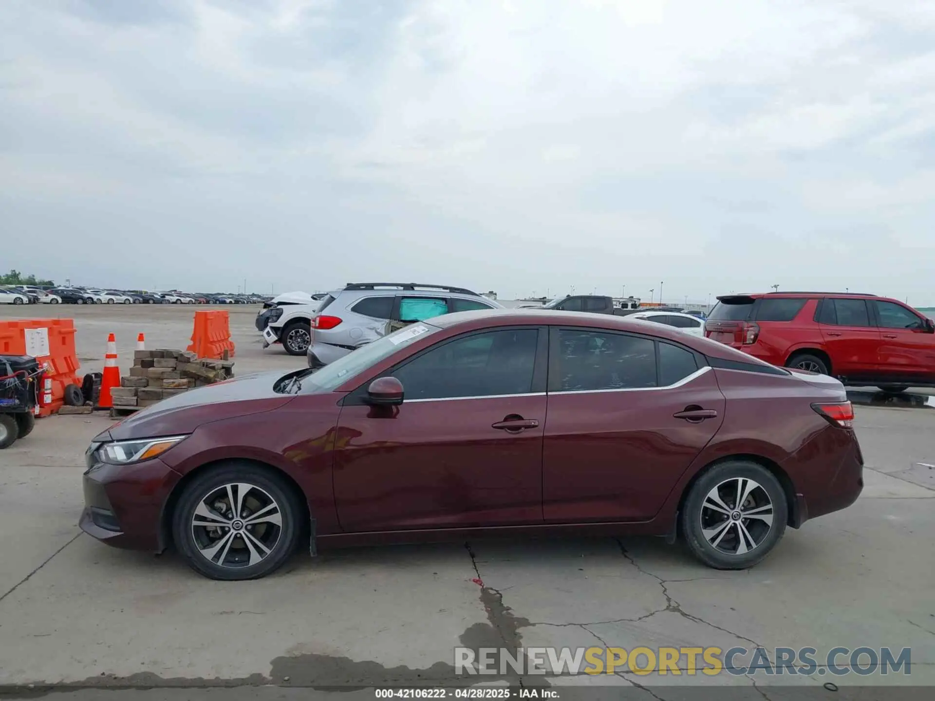 14 fotografías del automóvil dañado 3N1AB8CV2LY219768 NISSAN SENTRA 2020