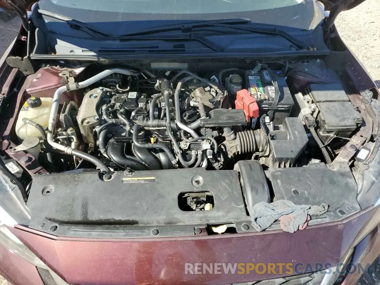 11 fotografías del automóvil dañado 3N1AB8CV2LY227644 NISSAN SENTRA 2020