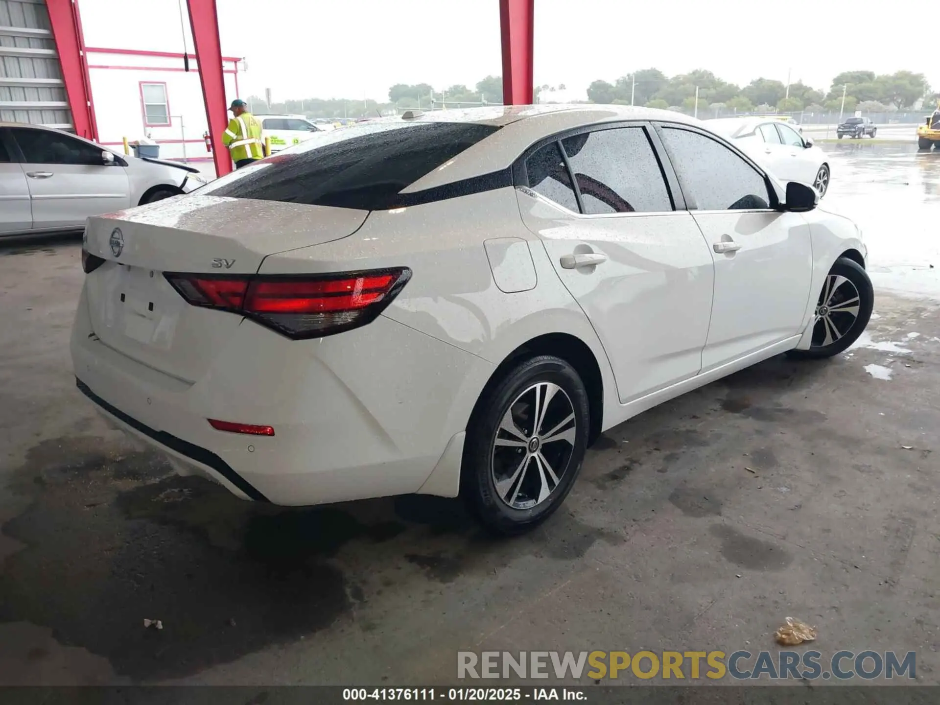 4 fotografías del automóvil dañado 3N1AB8CV2LY228311 NISSAN SENTRA 2020