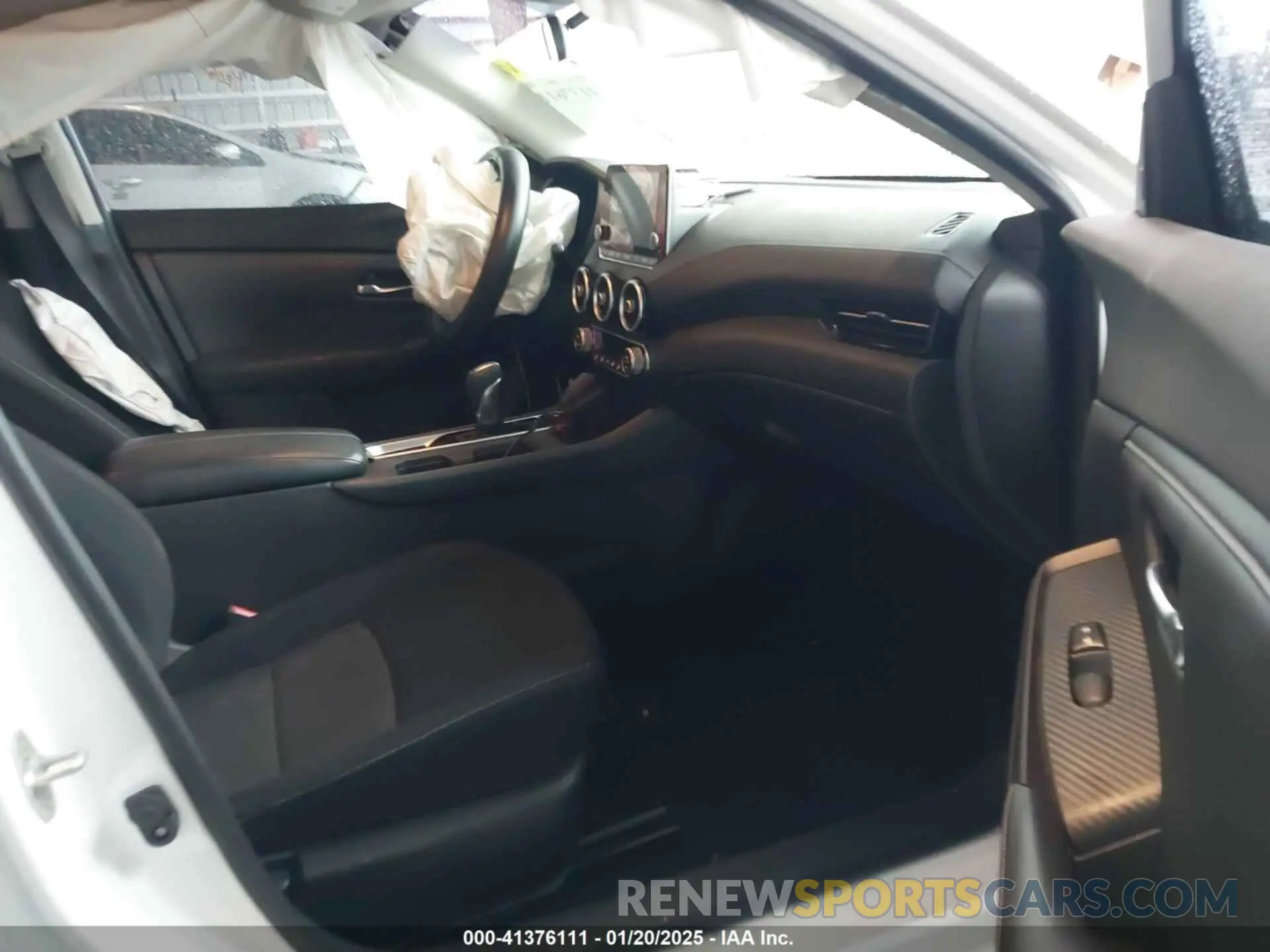 5 fotografías del automóvil dañado 3N1AB8CV2LY228311 NISSAN SENTRA 2020