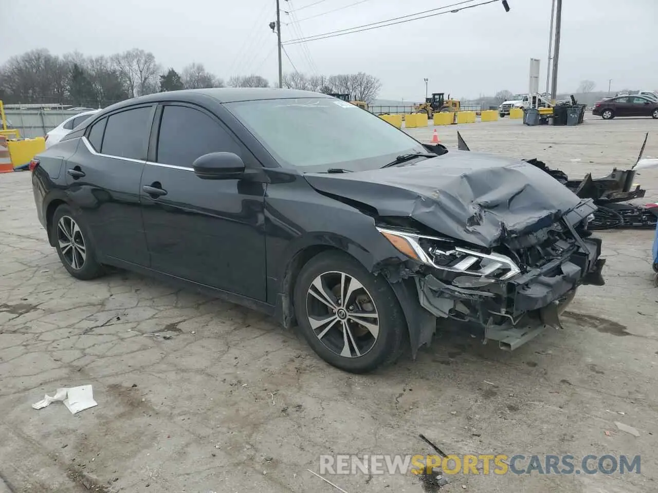 4 fotografías del automóvil dañado 3N1AB8CV2LY232939 NISSAN SENTRA 2020