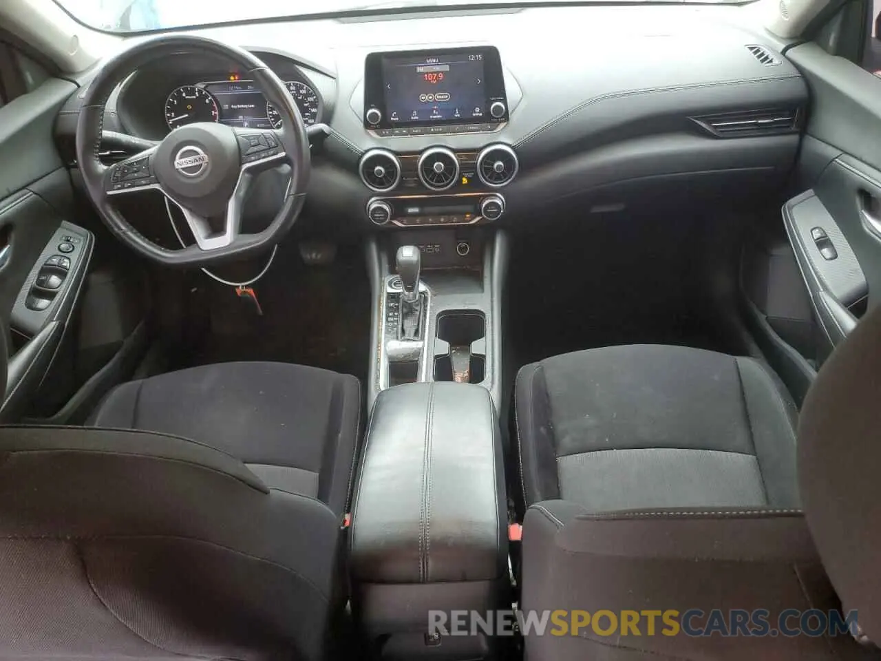 8 fotografías del automóvil dañado 3N1AB8CV2LY232939 NISSAN SENTRA 2020