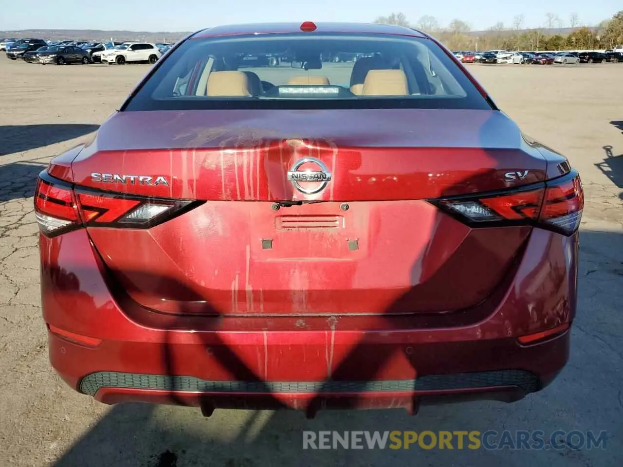 6 fotografías del automóvil dañado 3N1AB8CV2LY232942 NISSAN SENTRA 2020