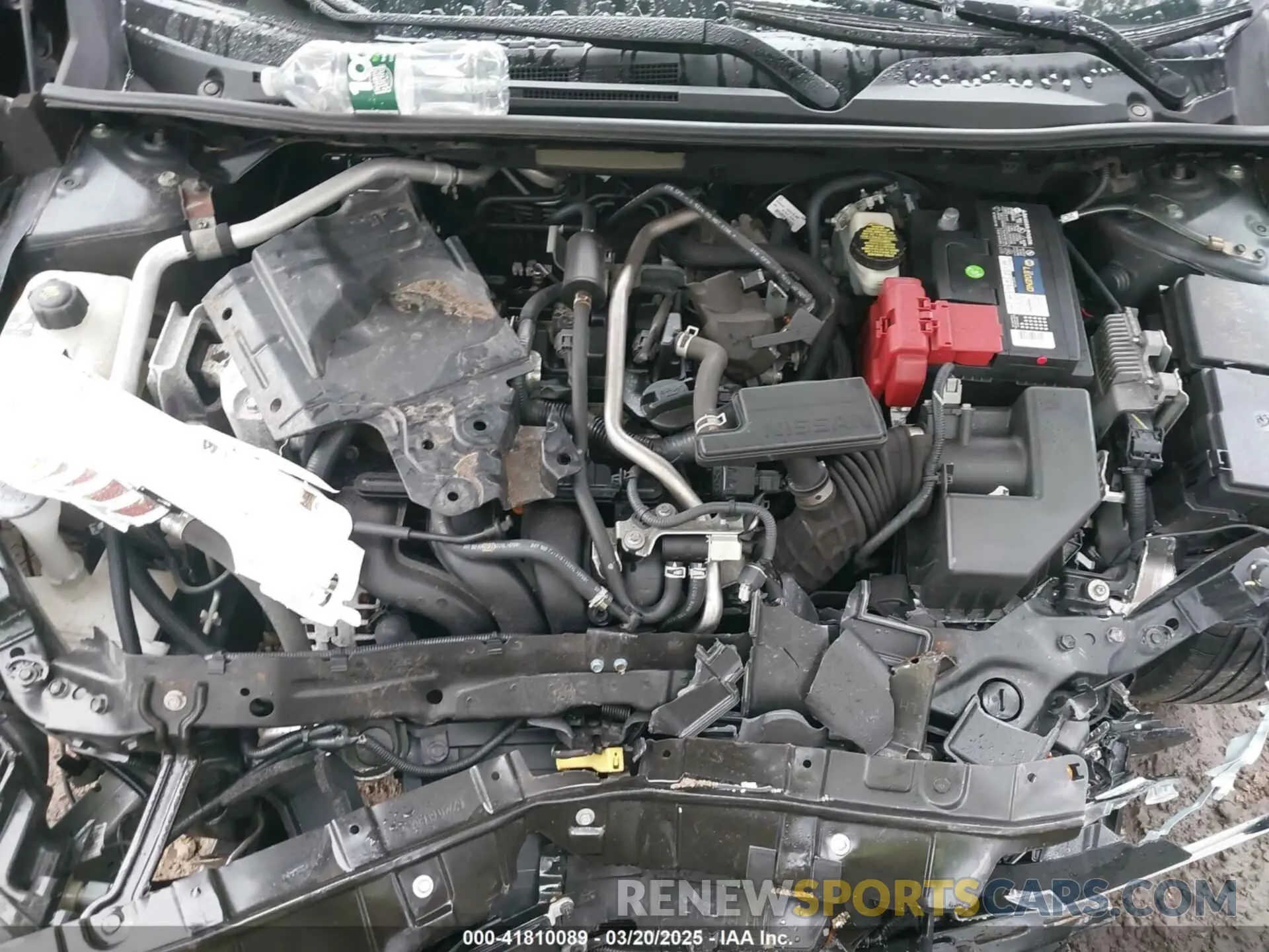 10 fotografías del automóvil dañado 3N1AB8CV2LY245139 NISSAN SENTRA 2020