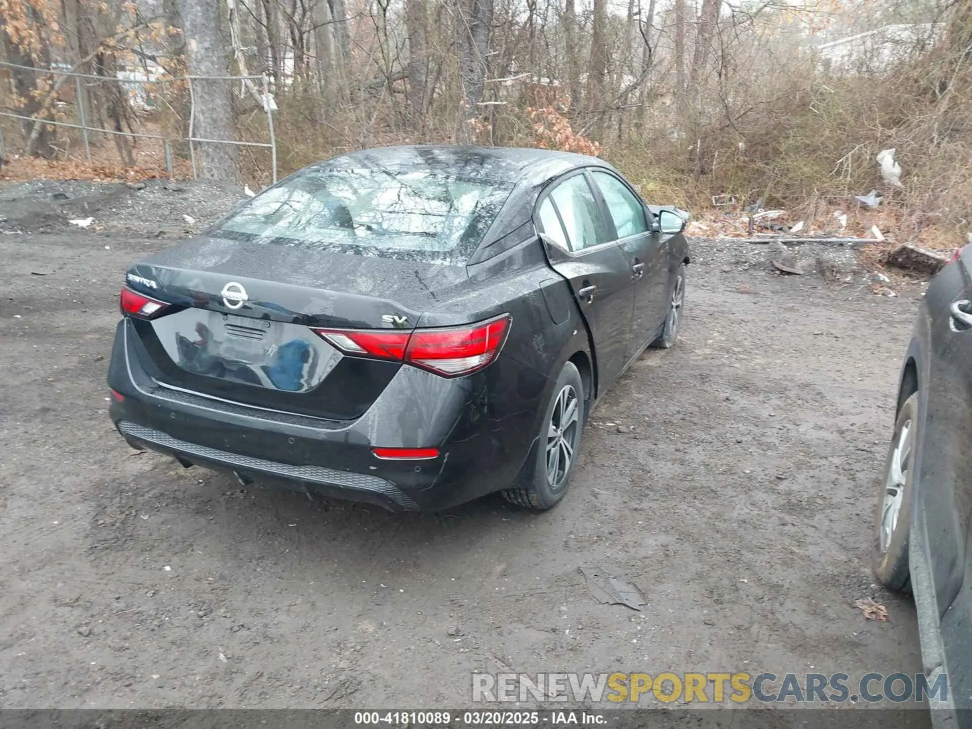 4 fotografías del automóvil dañado 3N1AB8CV2LY245139 NISSAN SENTRA 2020