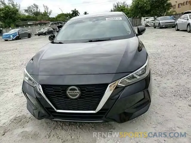 13 fotografías del automóvil dañado 3N1AB8CV2LY252849 NISSAN SENTRA 2020