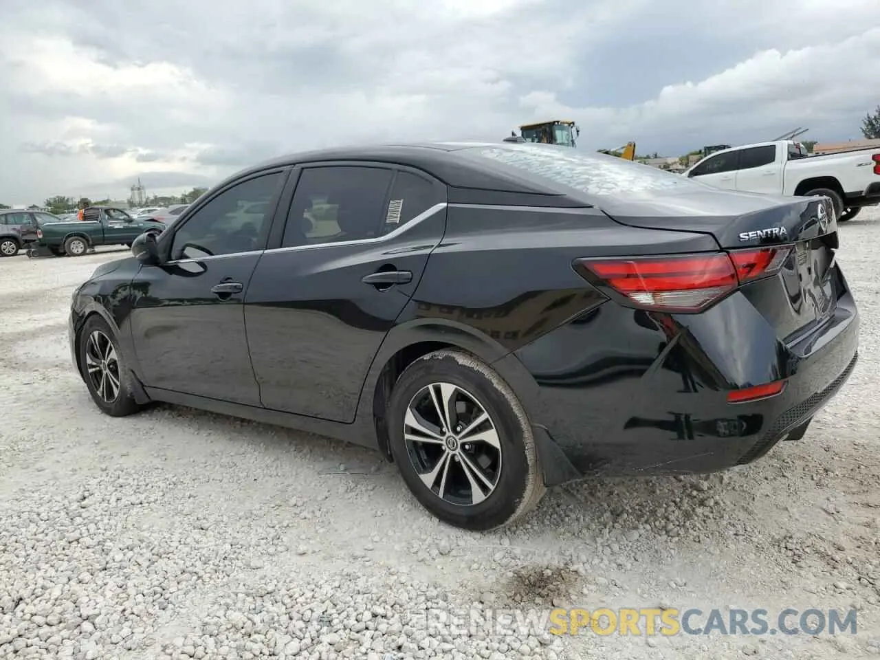 2 fotografías del automóvil dañado 3N1AB8CV2LY252849 NISSAN SENTRA 2020