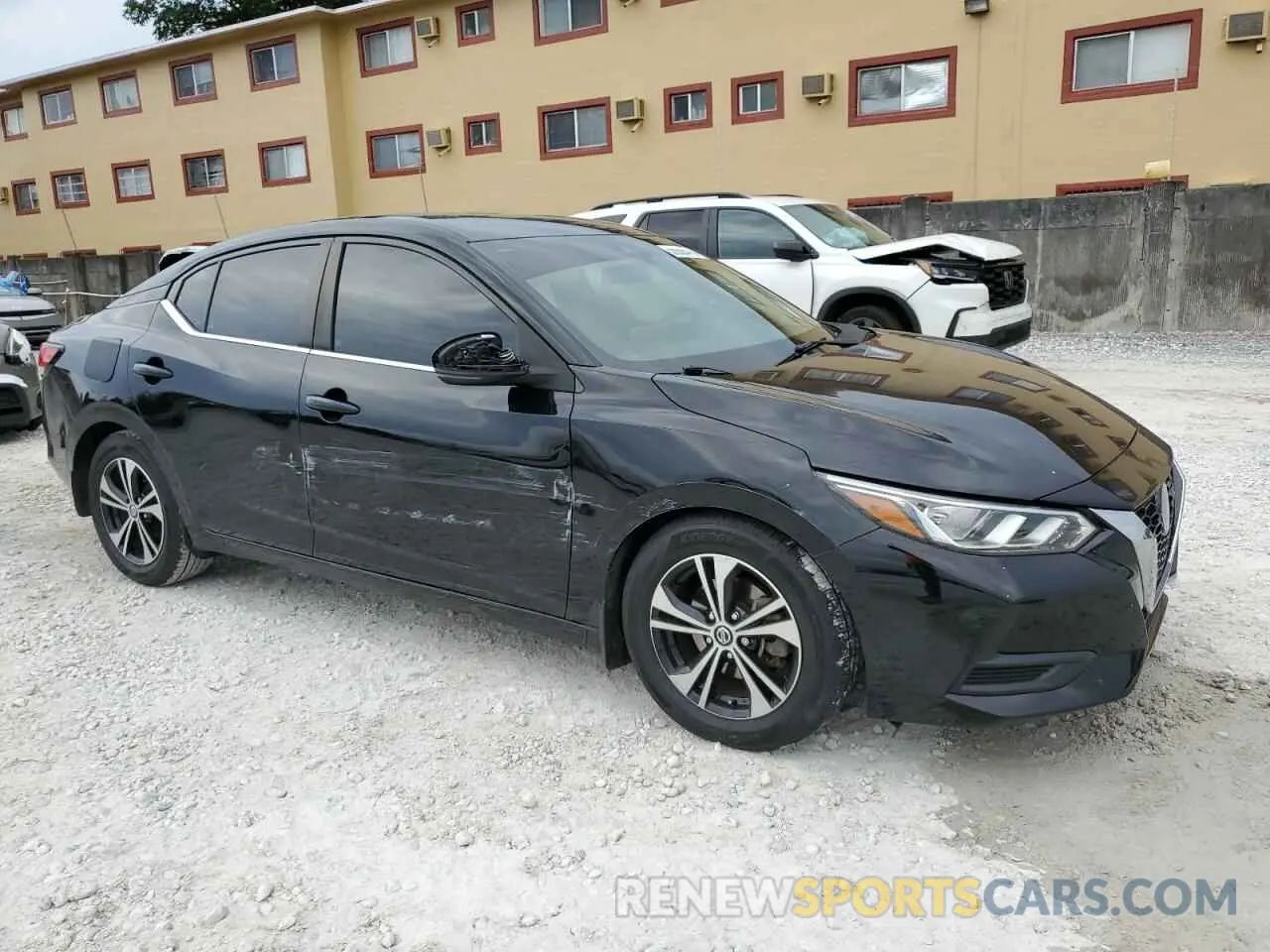 4 fotografías del automóvil dañado 3N1AB8CV2LY252849 NISSAN SENTRA 2020