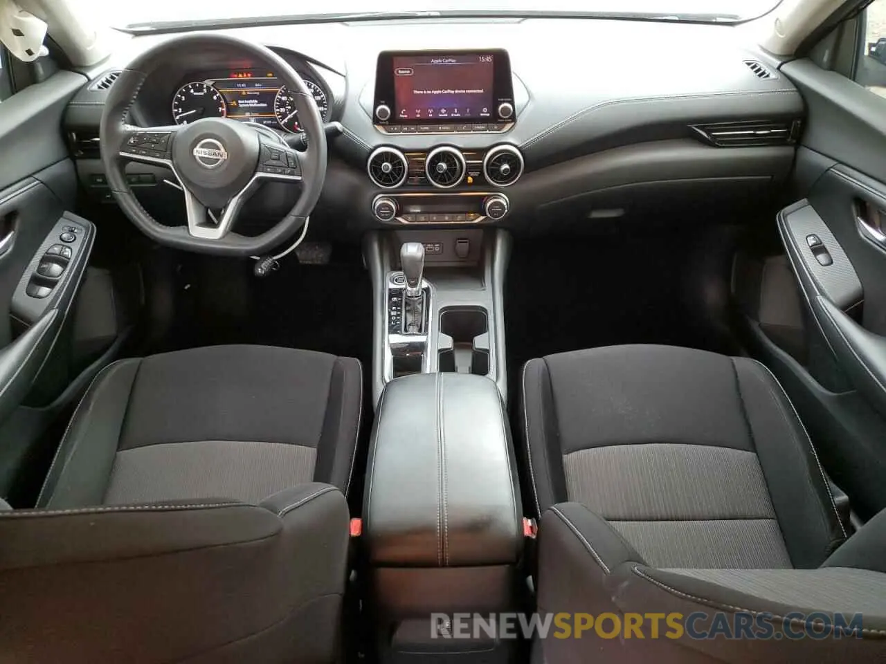 8 fotografías del automóvil dañado 3N1AB8CV2LY252849 NISSAN SENTRA 2020