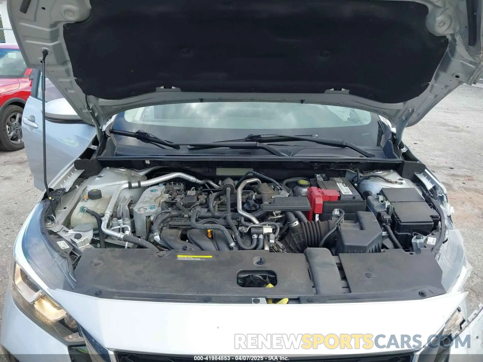 10 fotografías del automóvil dañado 3N1AB8CV2LY256335 NISSAN SENTRA 2020