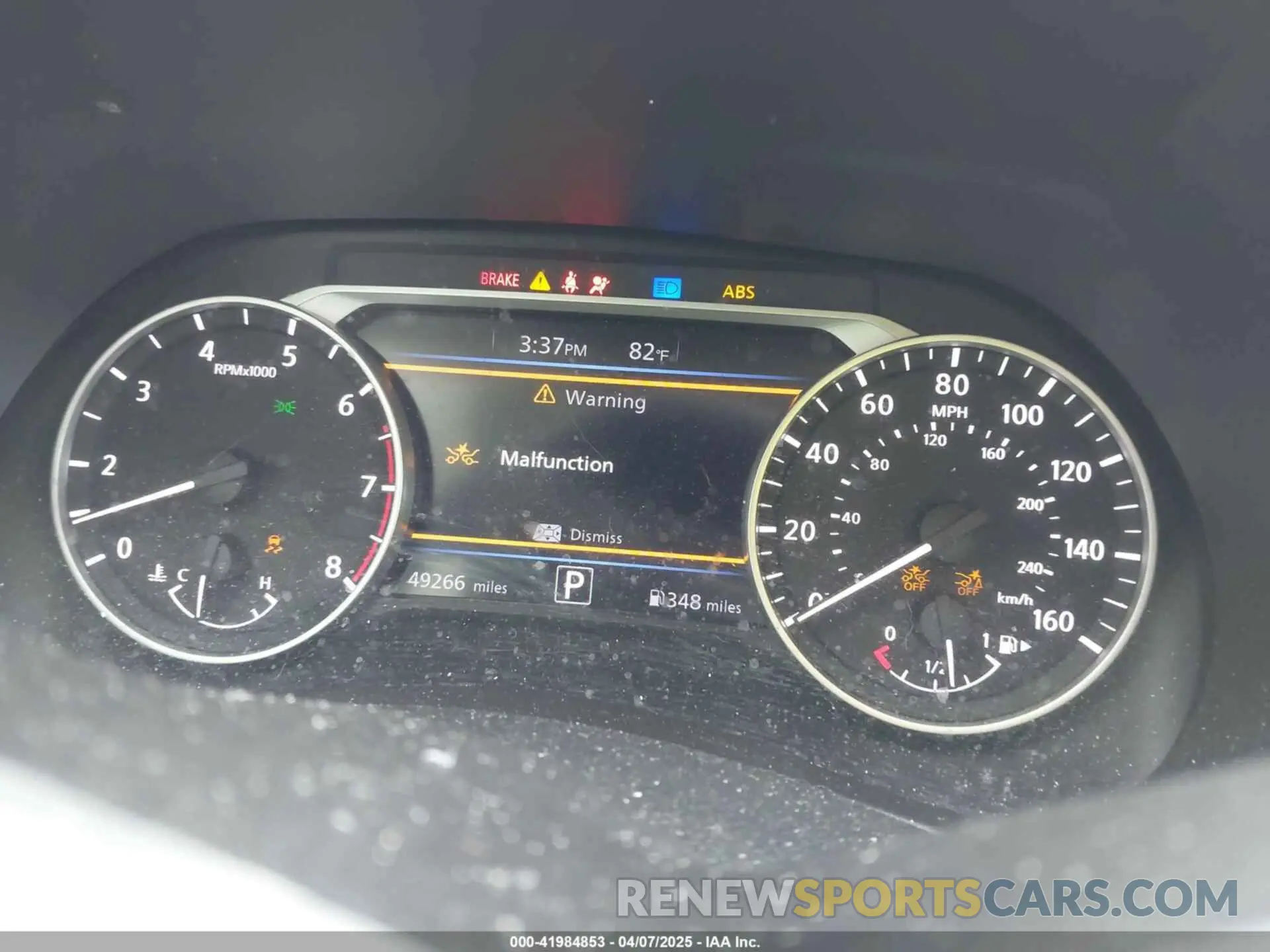 7 fotografías del automóvil dañado 3N1AB8CV2LY256335 NISSAN SENTRA 2020