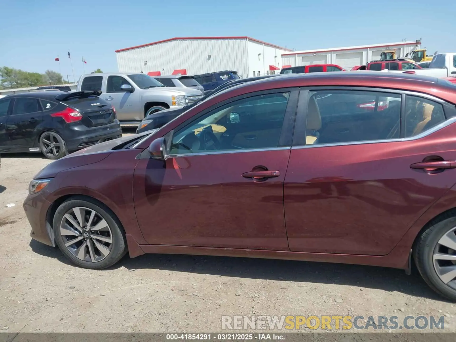 14 fotografías del automóvil dañado 3N1AB8CV2LY259588 NISSAN SENTRA 2020