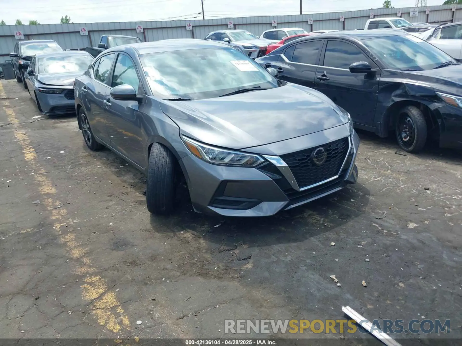 1 fotografías del automóvil dañado 3N1AB8CV2LY277590 NISSAN SENTRA 2020