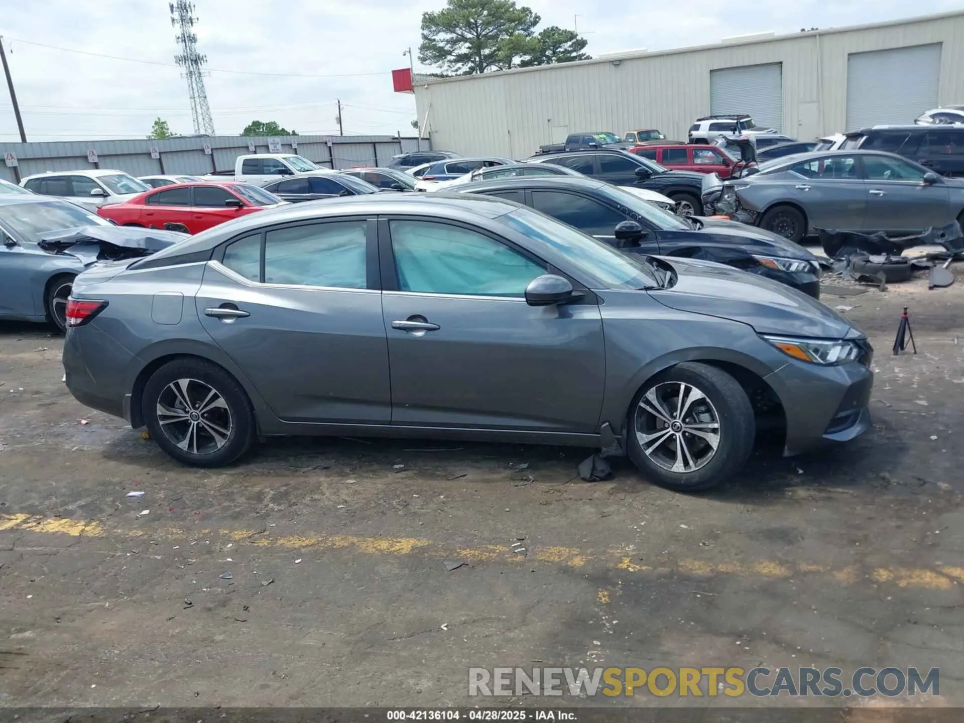 13 fotografías del automóvil dañado 3N1AB8CV2LY277590 NISSAN SENTRA 2020