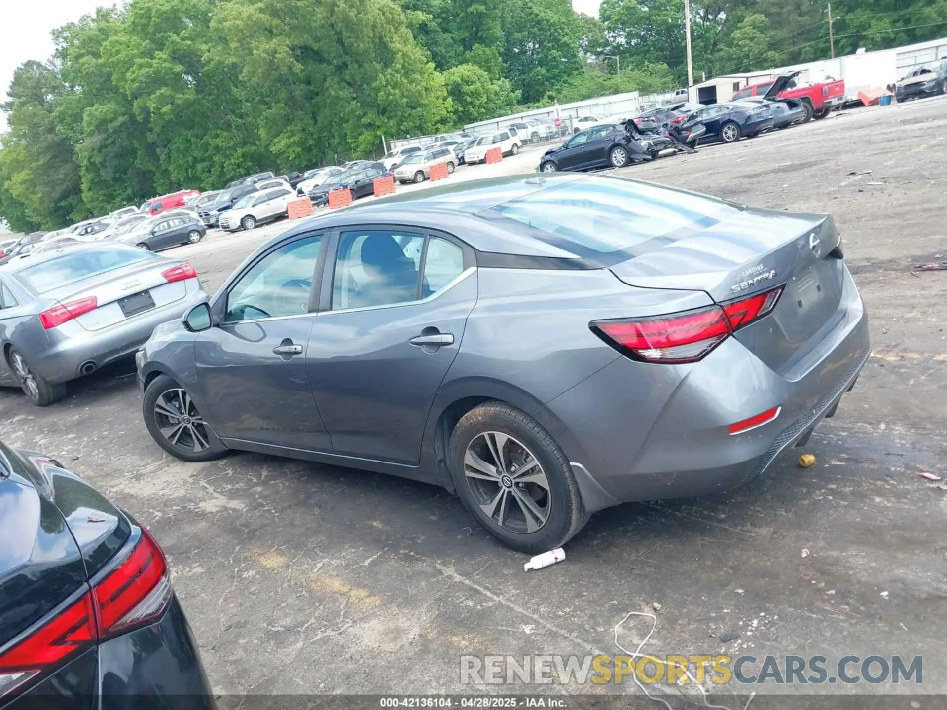 14 fotografías del automóvil dañado 3N1AB8CV2LY277590 NISSAN SENTRA 2020