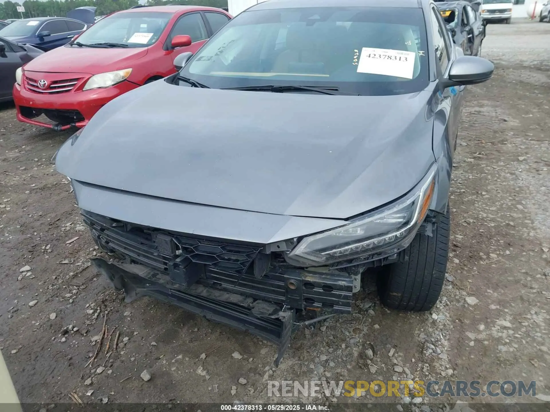 12 fotografías del automóvil dañado 3N1AB8CV2LY292302 NISSAN SENTRA 2020