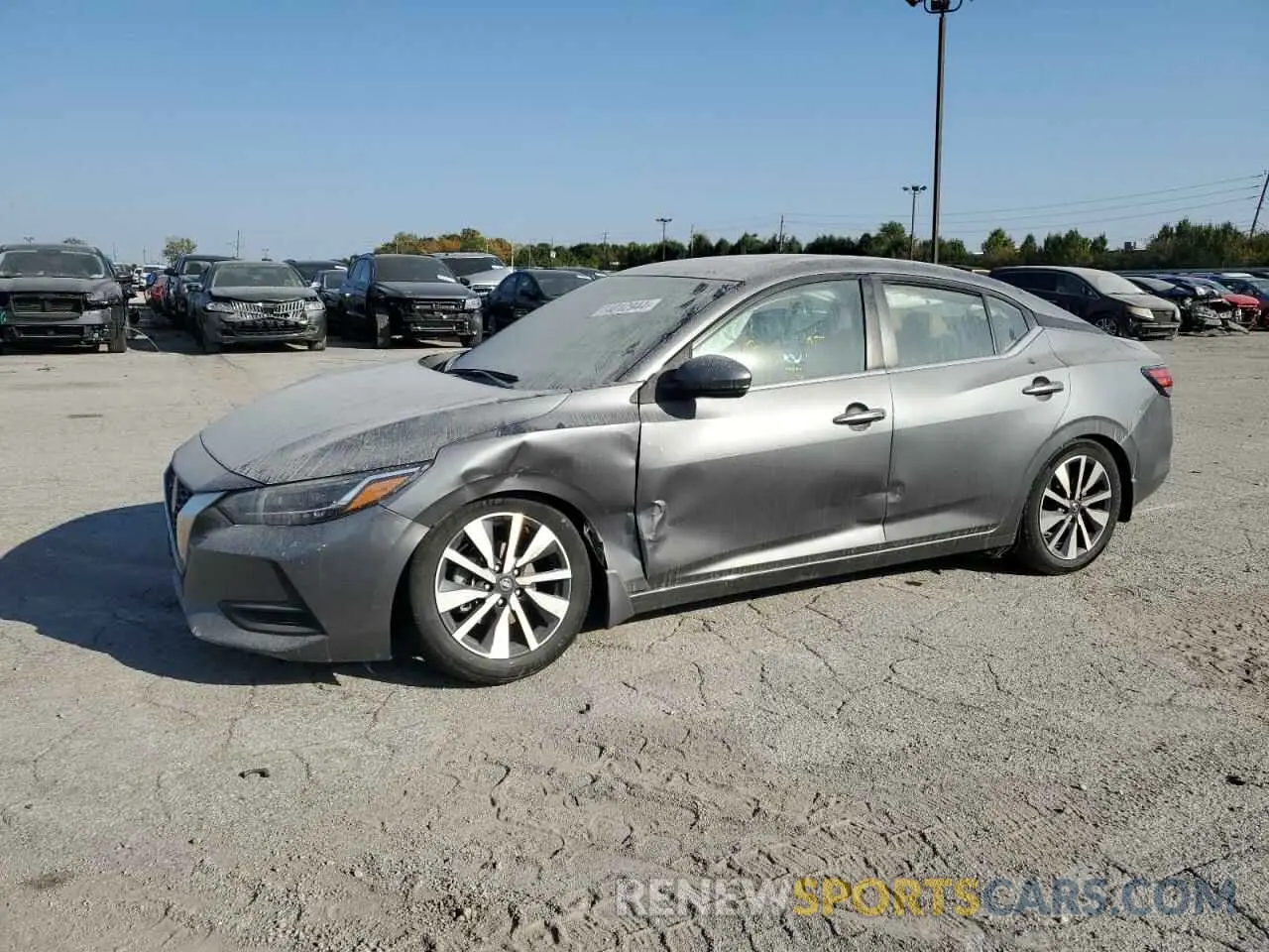 1 fotografías del automóvil dañado 3N1AB8CV2LY302696 NISSAN SENTRA 2020