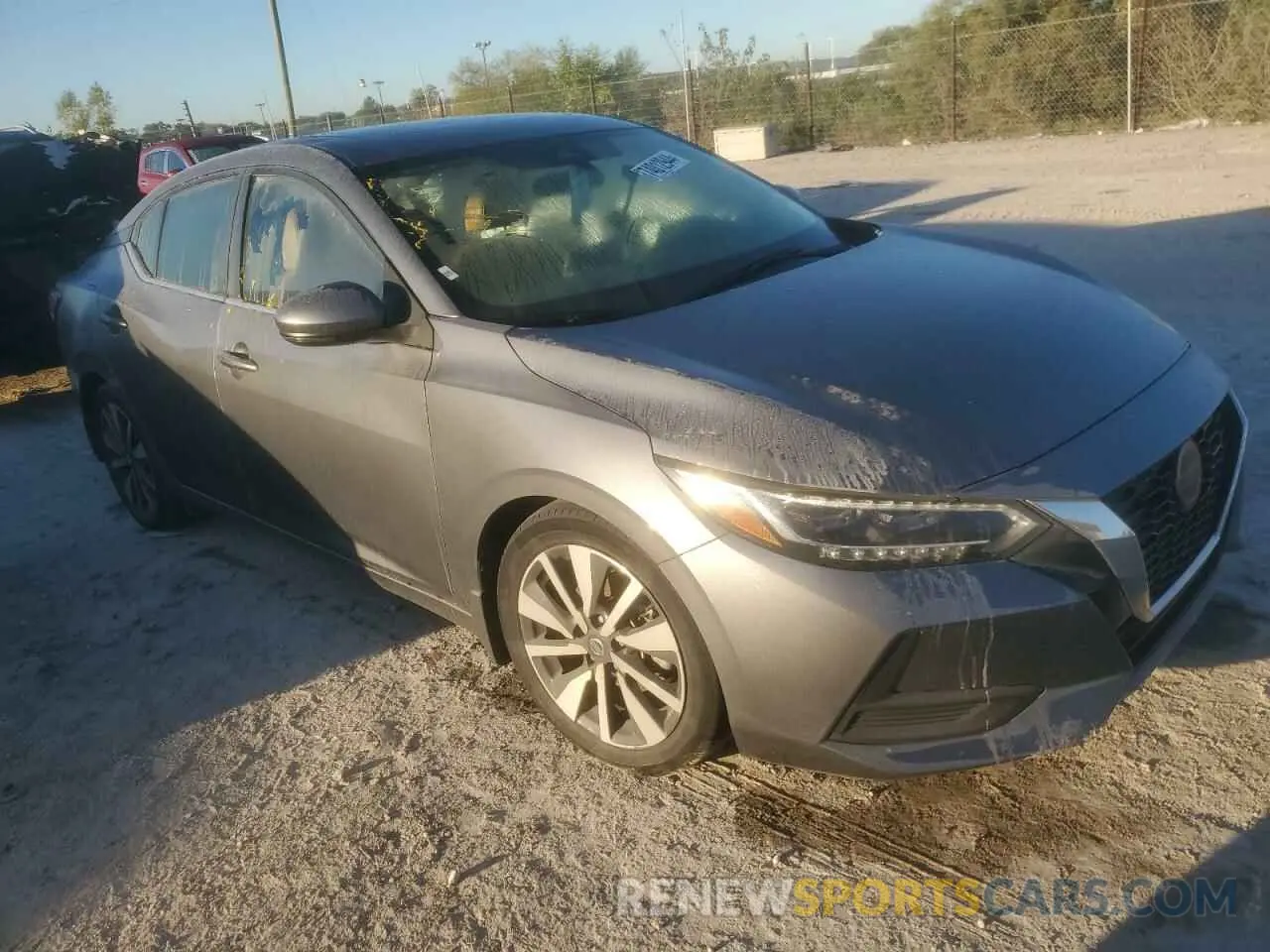 4 fotografías del automóvil dañado 3N1AB8CV2LY302696 NISSAN SENTRA 2020