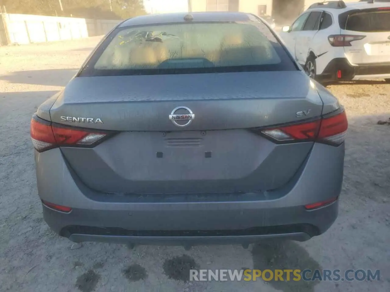 6 fotografías del automóvil dañado 3N1AB8CV2LY302696 NISSAN SENTRA 2020