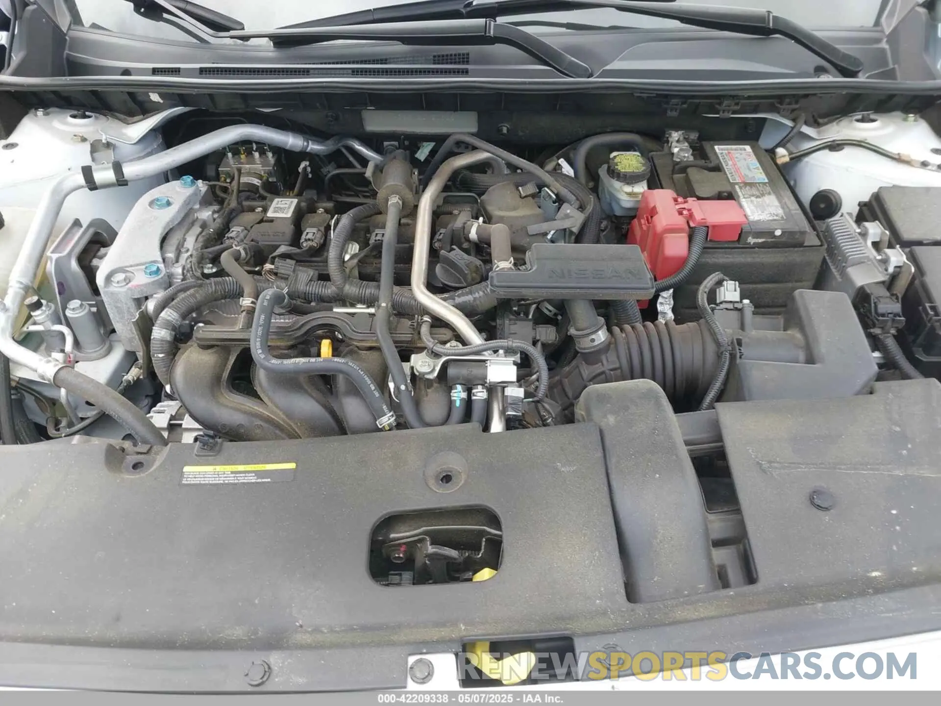 10 fotografías del automóvil dañado 3N1AB8CV3LY206267 NISSAN SENTRA 2020