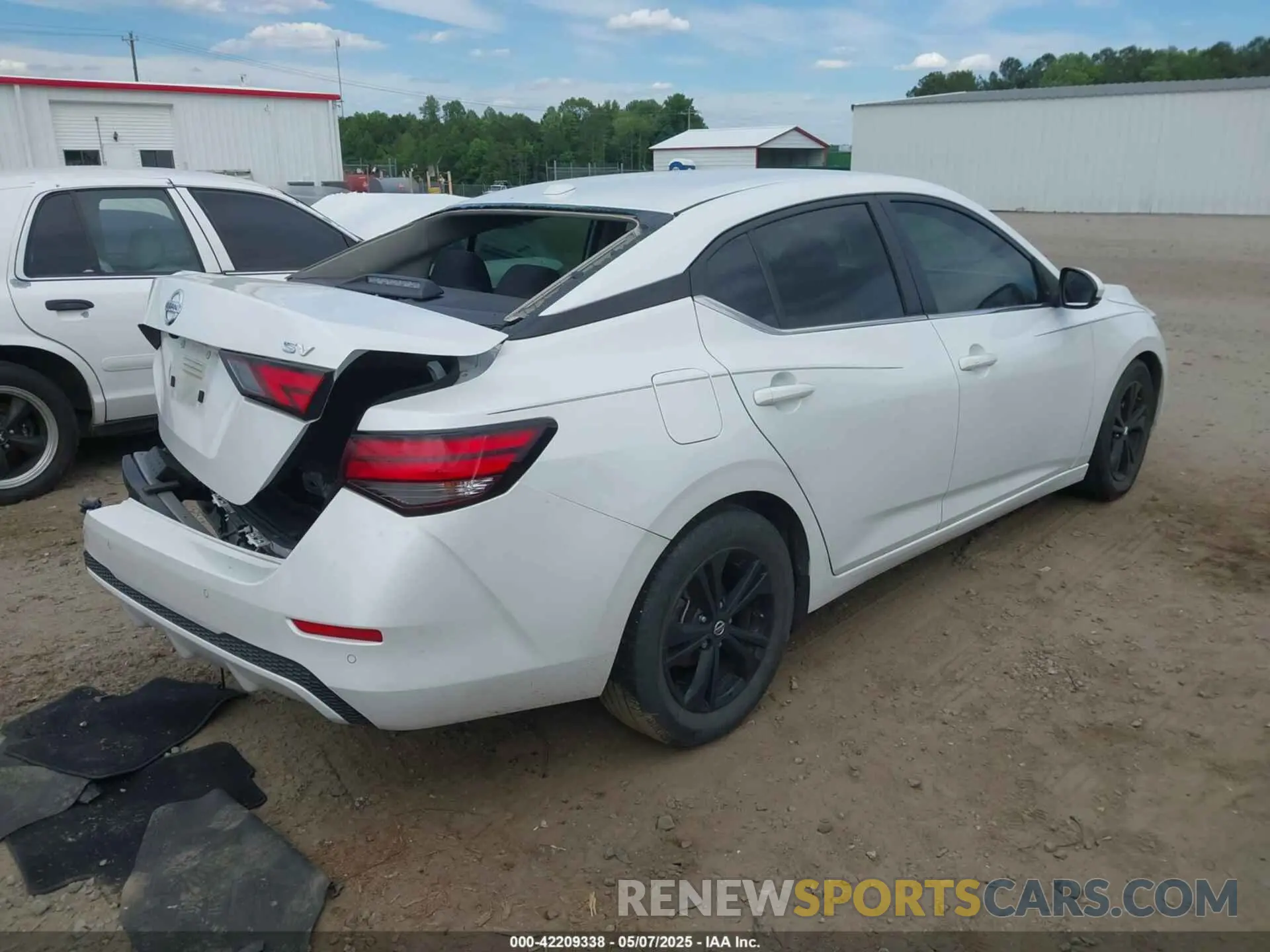 4 fotografías del automóvil dañado 3N1AB8CV3LY206267 NISSAN SENTRA 2020