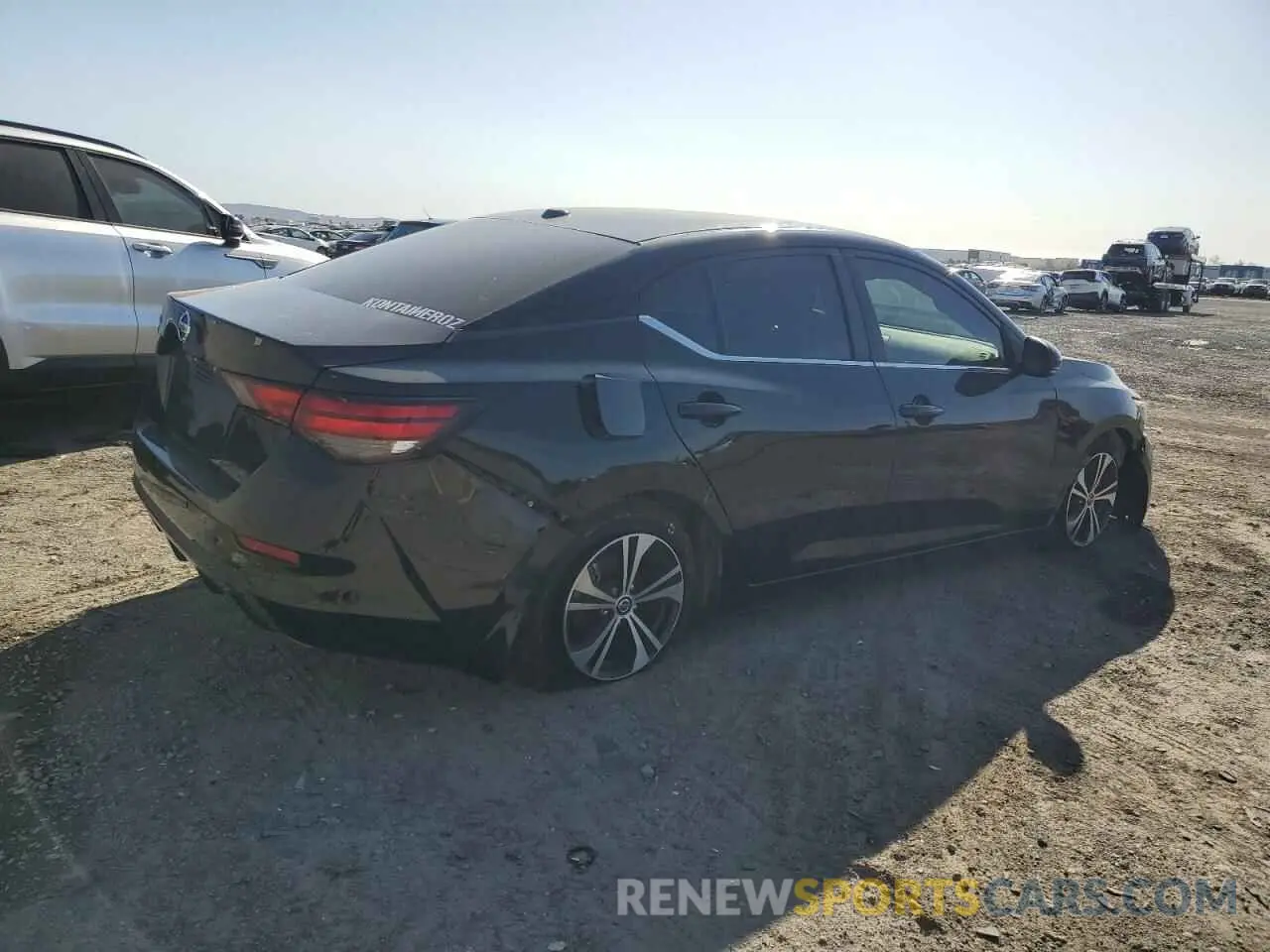 3 fotografías del automóvil dañado 3N1AB8CV3LY219097 NISSAN SENTRA 2020