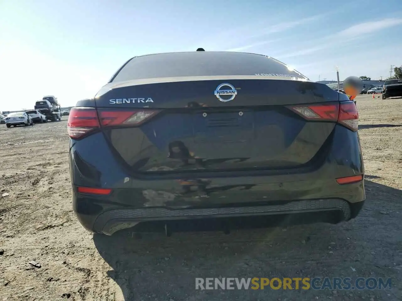 6 fotografías del automóvil dañado 3N1AB8CV3LY219097 NISSAN SENTRA 2020