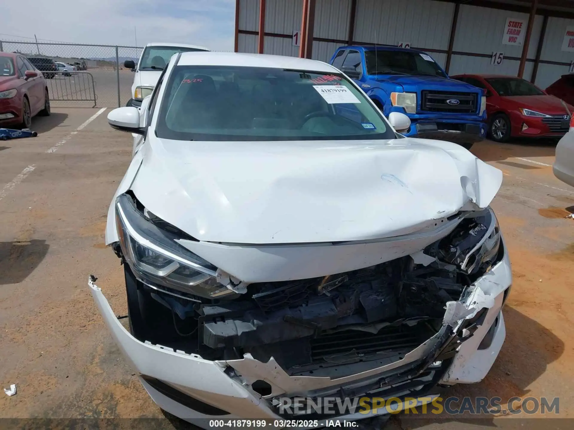 12 fotografías del automóvil dañado 3N1AB8CV3LY228477 NISSAN SENTRA 2020
