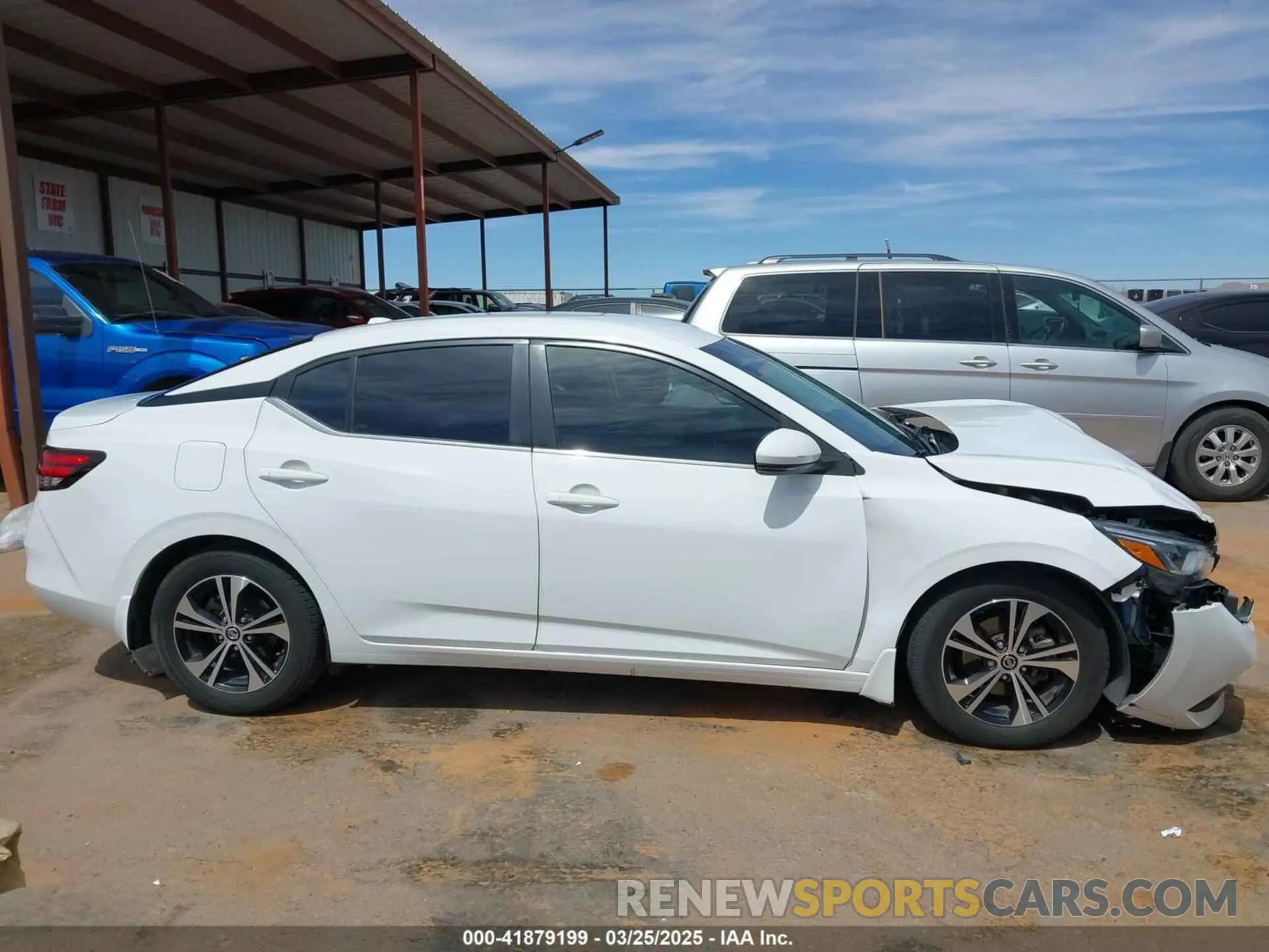 13 fotografías del automóvil dañado 3N1AB8CV3LY228477 NISSAN SENTRA 2020