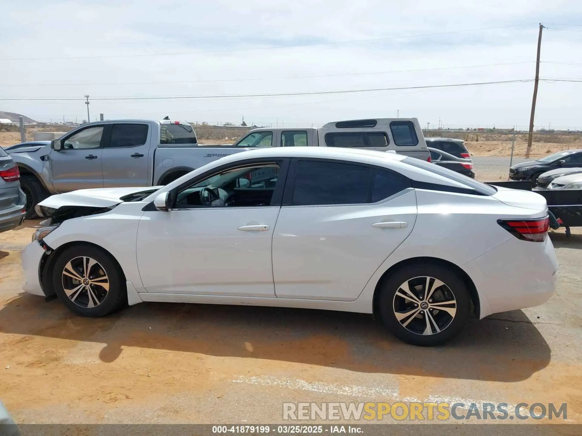 14 fotografías del automóvil dañado 3N1AB8CV3LY228477 NISSAN SENTRA 2020