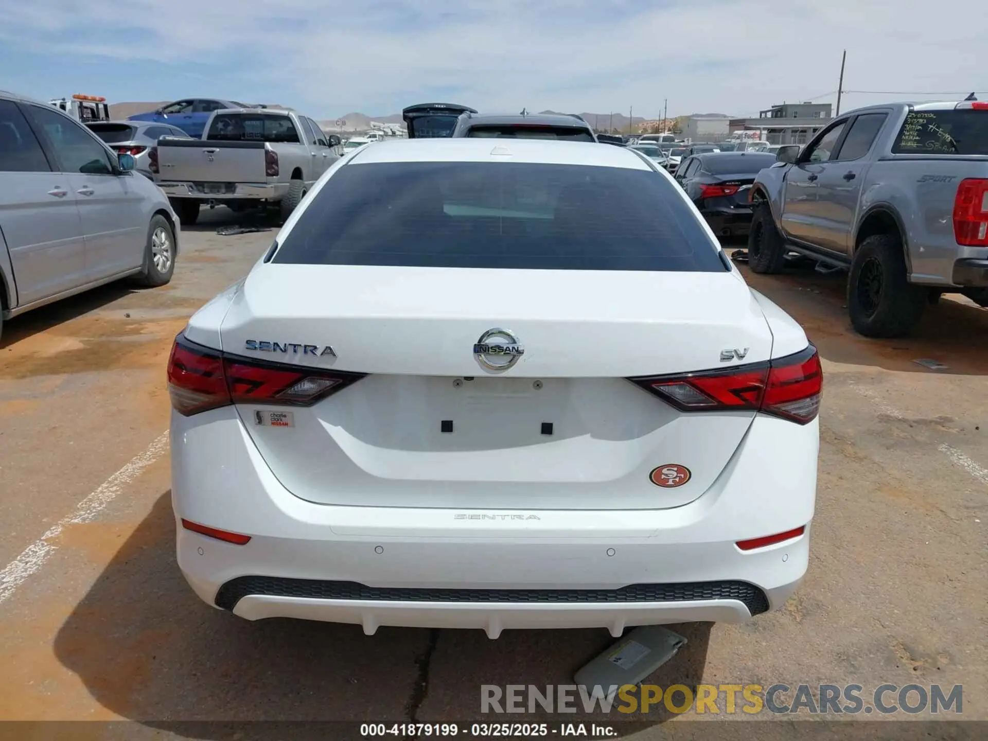 16 fotografías del automóvil dañado 3N1AB8CV3LY228477 NISSAN SENTRA 2020