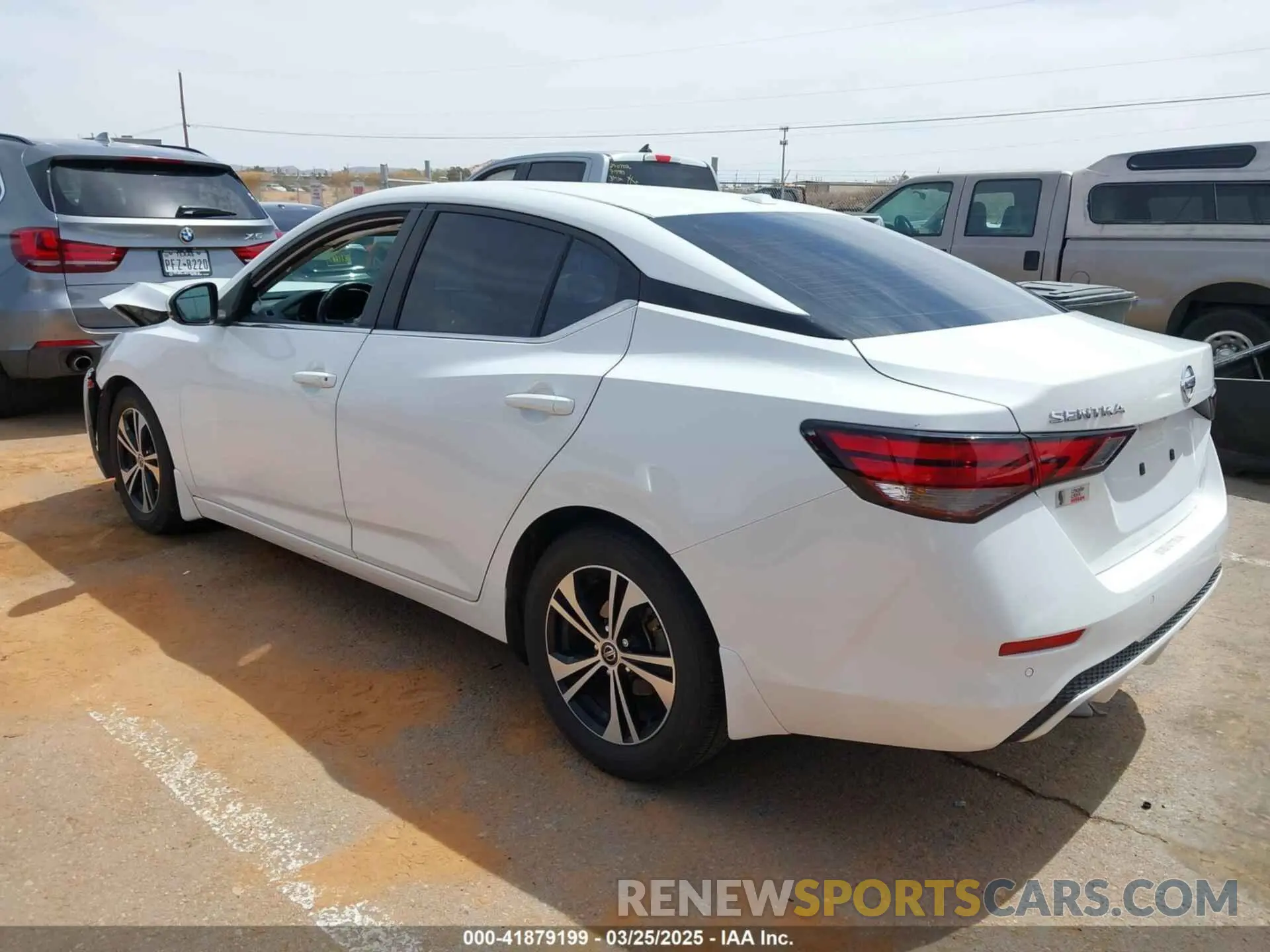 3 fotografías del automóvil dañado 3N1AB8CV3LY228477 NISSAN SENTRA 2020