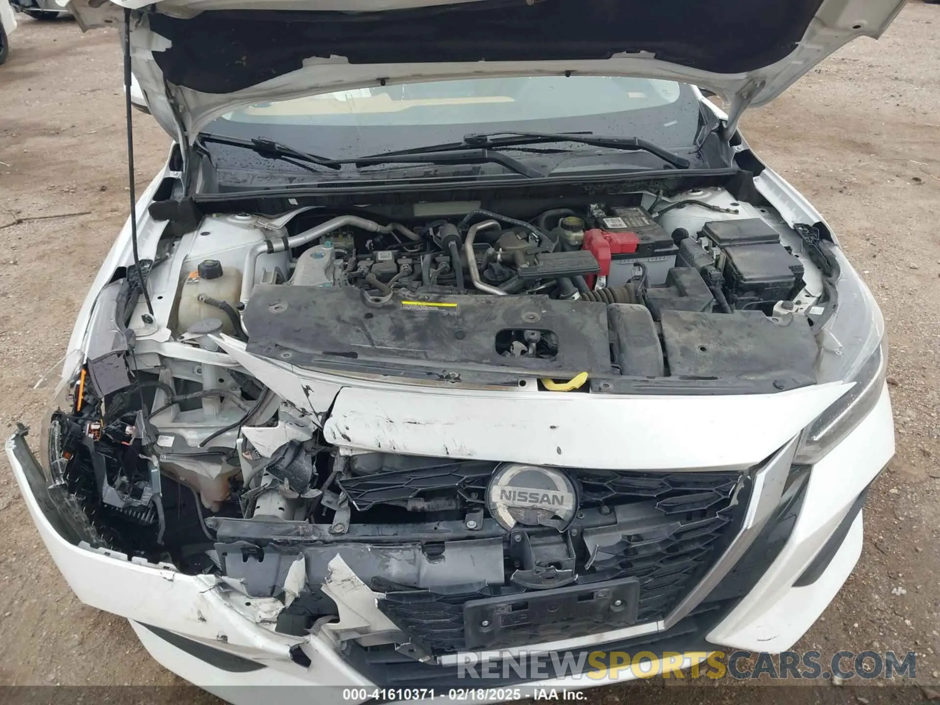 10 fotografías del automóvil dañado 3N1AB8CV3LY229371 NISSAN SENTRA 2020