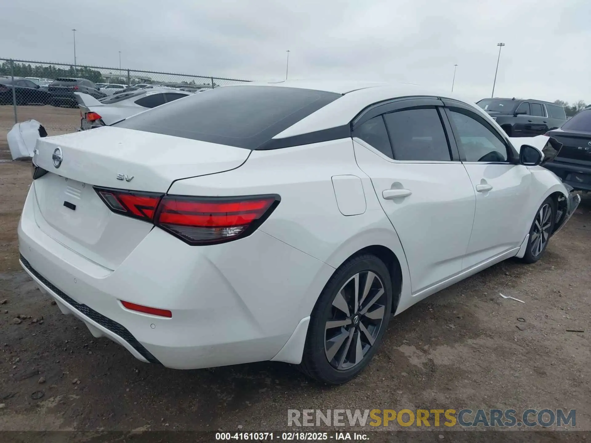 4 fotografías del automóvil dañado 3N1AB8CV3LY229371 NISSAN SENTRA 2020