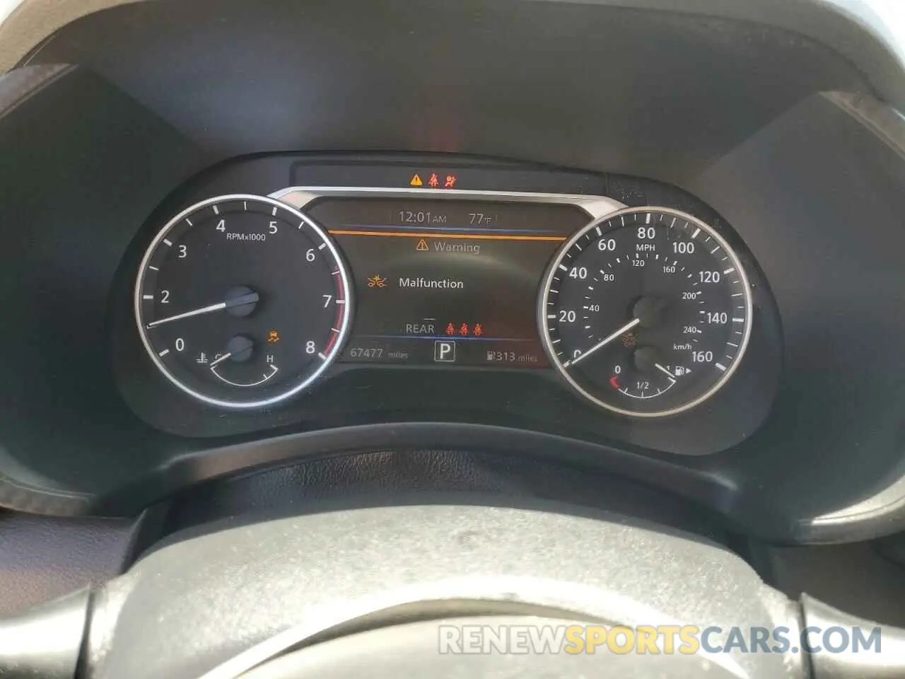 9 fotografías del automóvil dañado 3N1AB8CV3LY242699 NISSAN SENTRA 2020