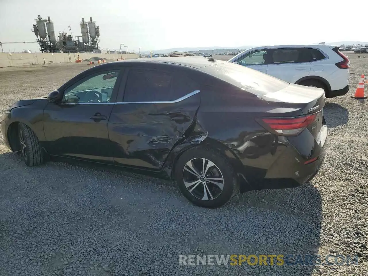 2 fotografías del automóvil dañado 3N1AB8CV3LY246770 NISSAN SENTRA 2020