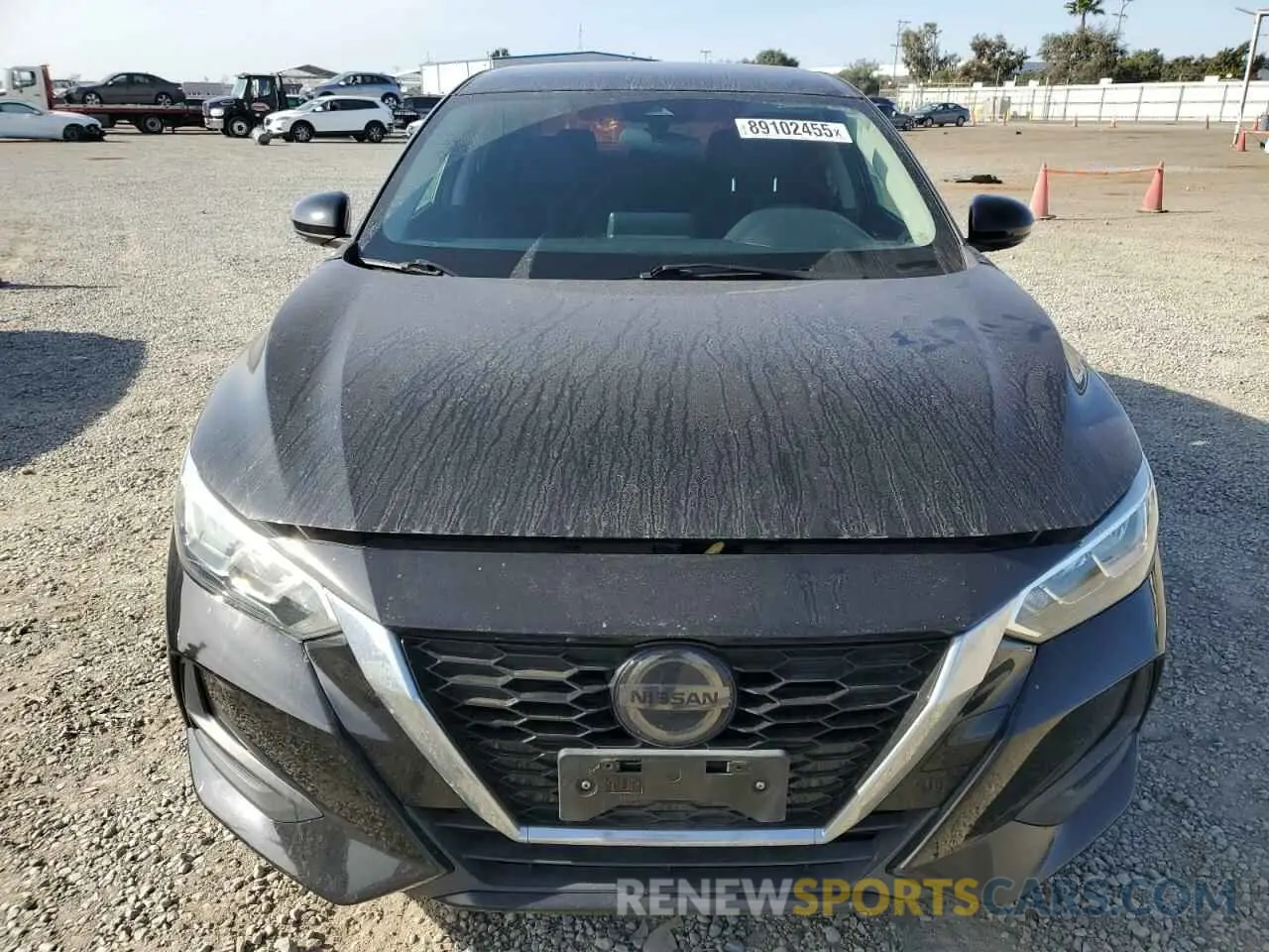 5 fotografías del automóvil dañado 3N1AB8CV3LY246770 NISSAN SENTRA 2020