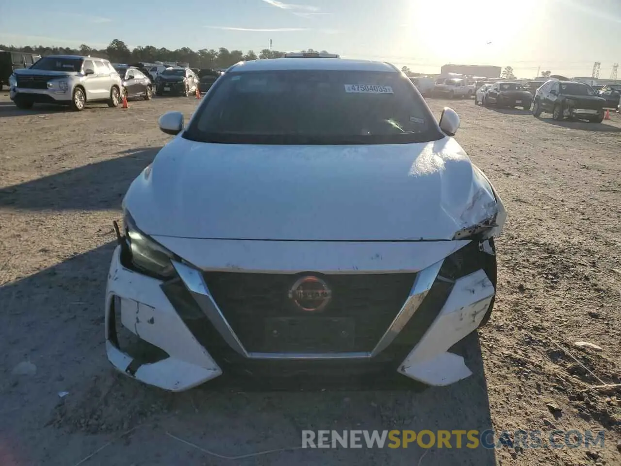 5 fotografías del automóvil dañado 3N1AB8CV3LY247157 NISSAN SENTRA 2020